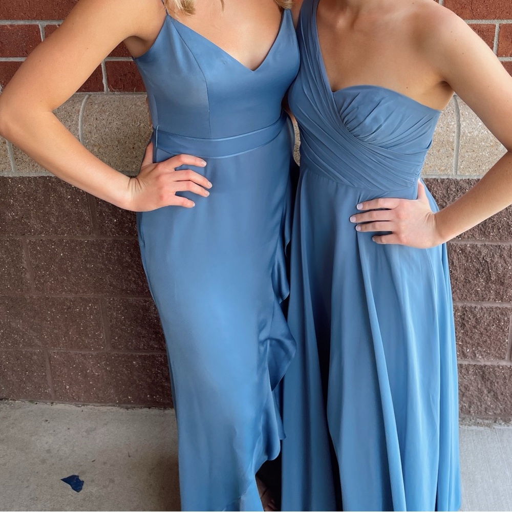 Blue dress
